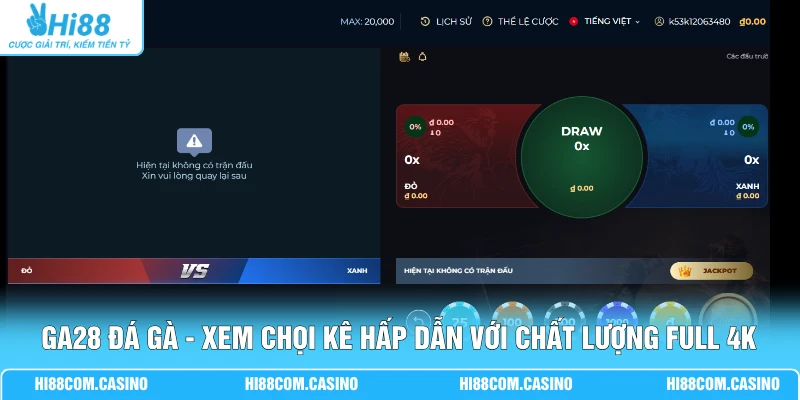 GA28 Đá Gà - Xem Chọi Kê Hấp Dẫn Với Chất Lượng Full 4K