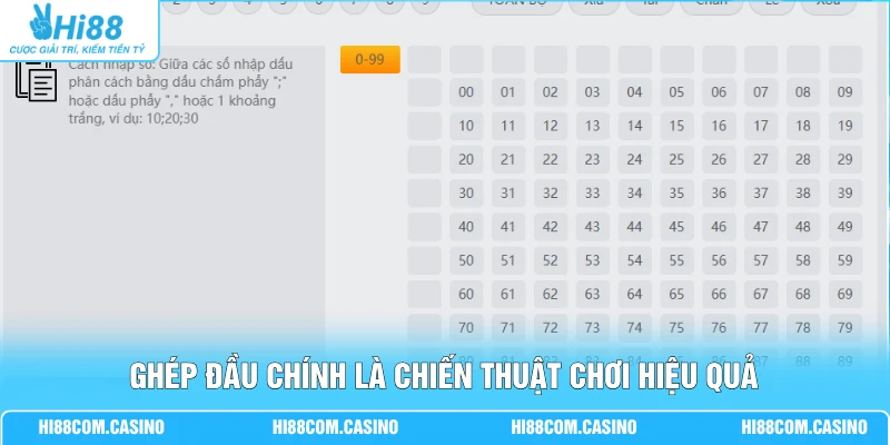 Ghép đầu chính là chiến thuật chơi hiệu quả